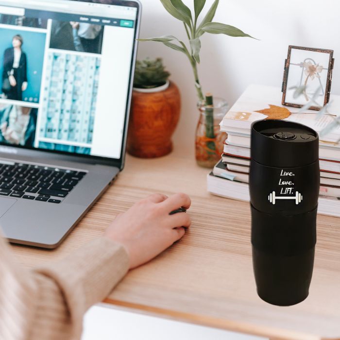 Personalized Coffee Travel Mugs - Father's Day Photo Gifts By CanvasChamp