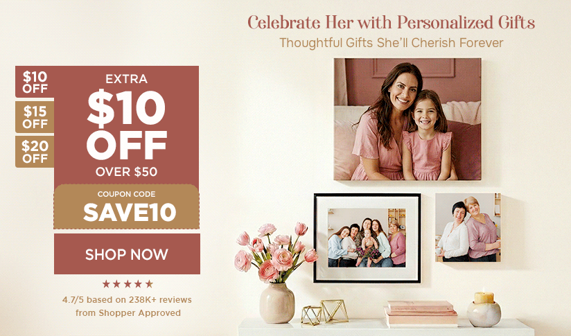 Personalized Women’s Day Sale