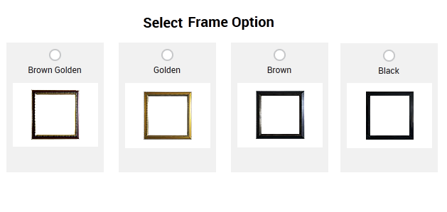 select frames options select frames options