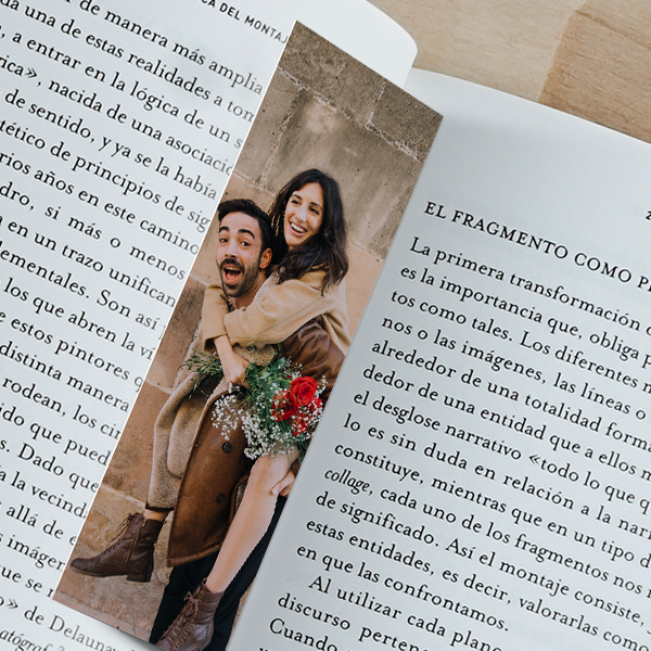 custom photo bookmark