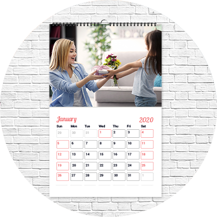 personalized wall calendars