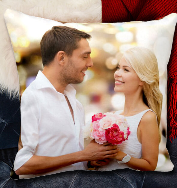 Bright Photo Pillow