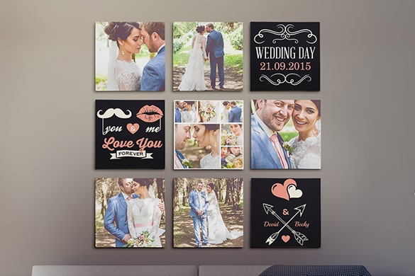 Wedding Canvas Photo Prints