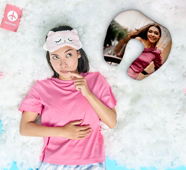 Custom Neck Pillow in U Shape