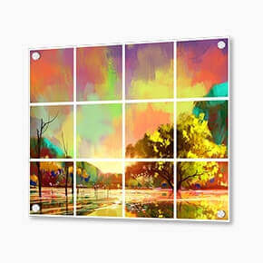 Custom Acrylic Photo Mosaic CanvasChamp