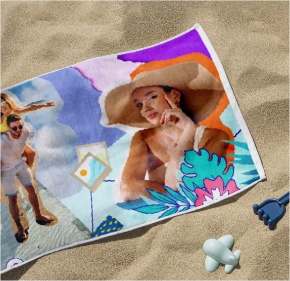 Premium Material for Personalized Beach Towels