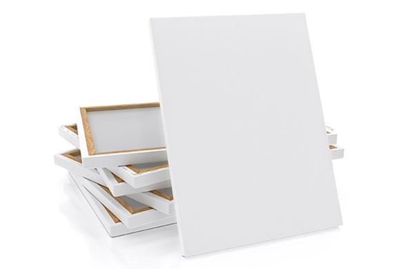 Blank Pre Stretched Canvas CanvasChamp