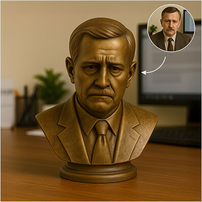 Bronze Portrait Sculptures