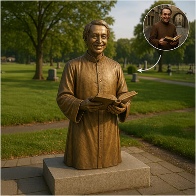 Life-Sized Bronze Statues