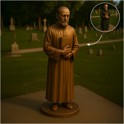 Memorial Bronze Statues