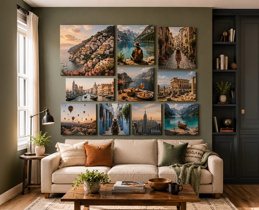 Travel Photo Collage