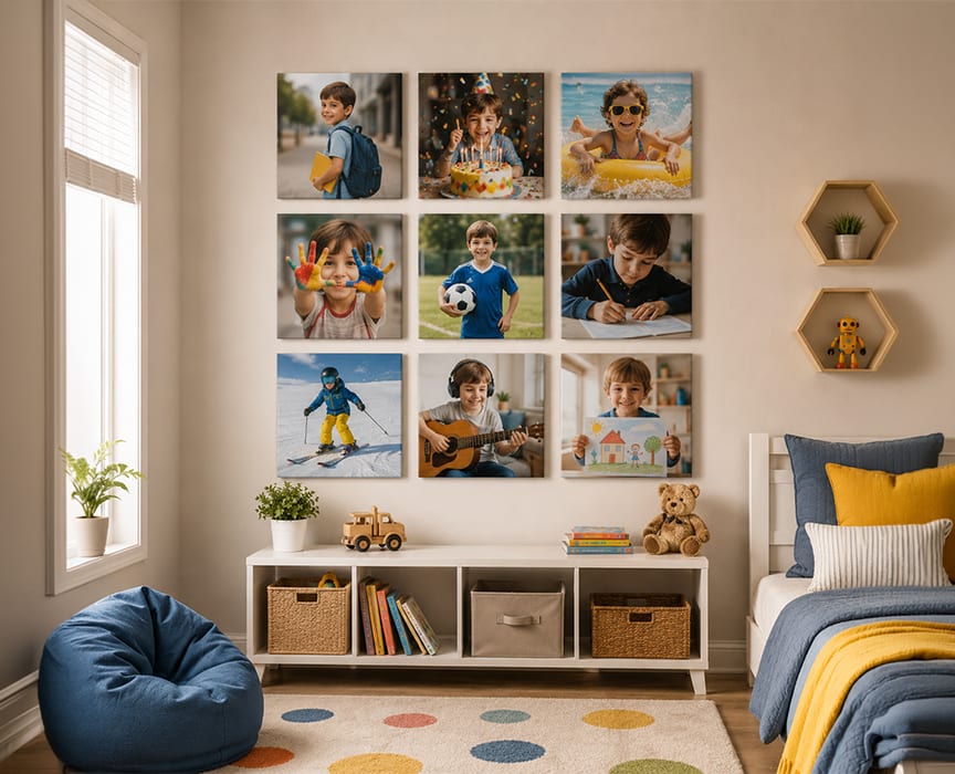 Kids Memory Wall