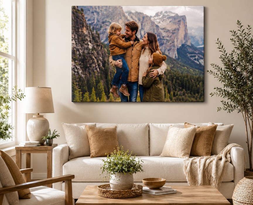 Choose Canvas Prints for a Soft, Modern Look