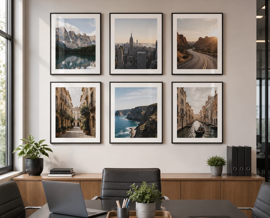 Pick Framed Prints for a Polished Finish