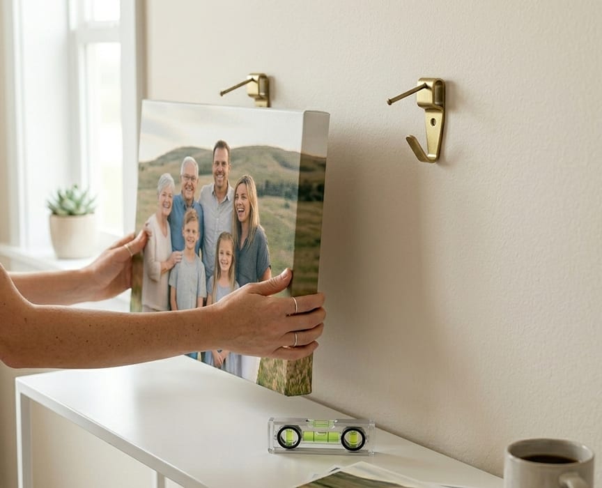 Try Picture Hanging Hooks for Better Support