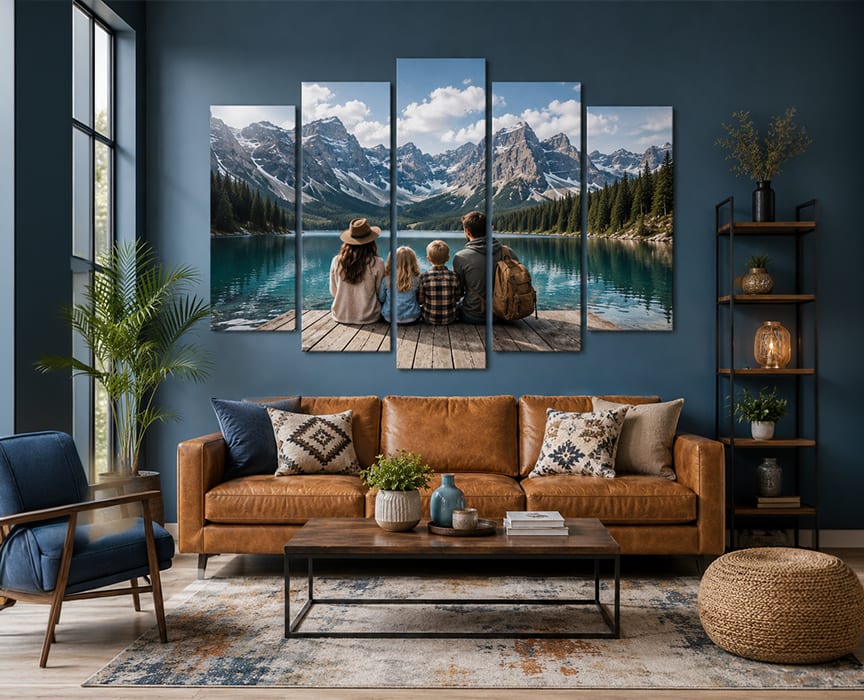 They Turn One Image into Statement Wall Art