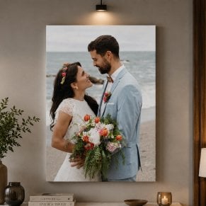 Wedding Photo Canvas