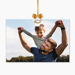 Father Photo Ornament