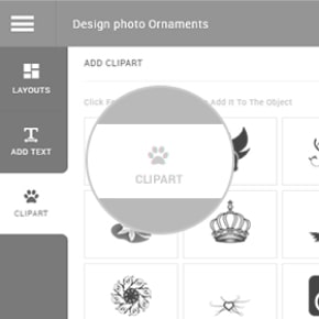 Add Texts & Cliparts