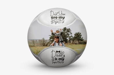 Custom Soccer Ball for Dad