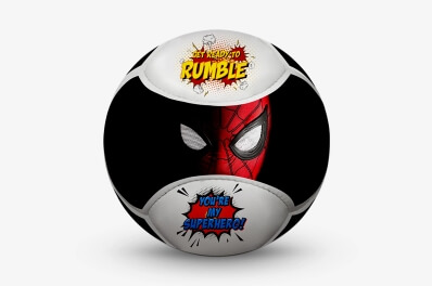 Superhero Custom Soccer Balls