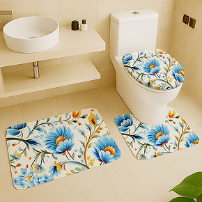 Set of 3 Bathmat Shapes