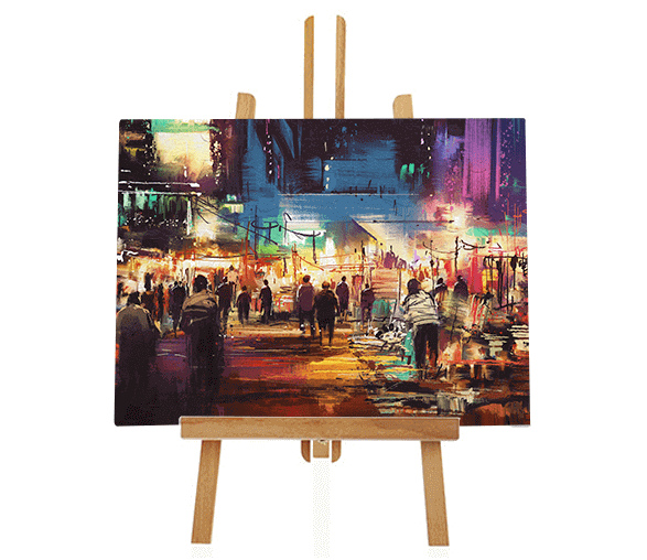 Wooden Display Easel
