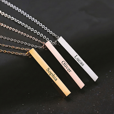 Bar Keychain Pendant
