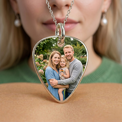 Heart Plaque Keychain