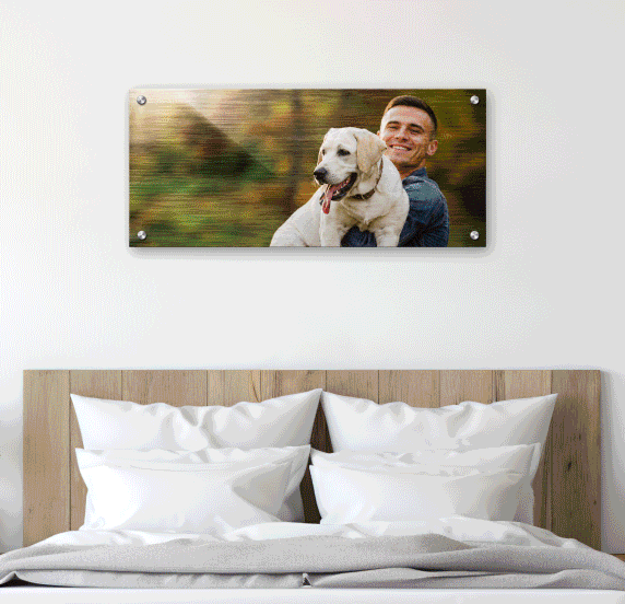 Decorating with Large Metal Prints