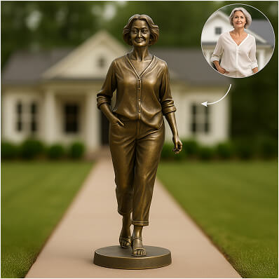 Memorial Metal Statues