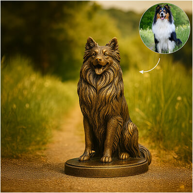 Pet Metal Statue
