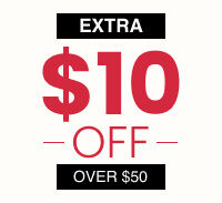 Extra $10 off over $50 - Coupon Code SAVE10