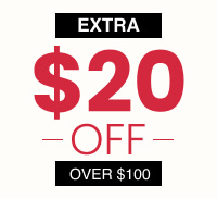 Extra $20 off over $100 - Coupon Code SAVE20