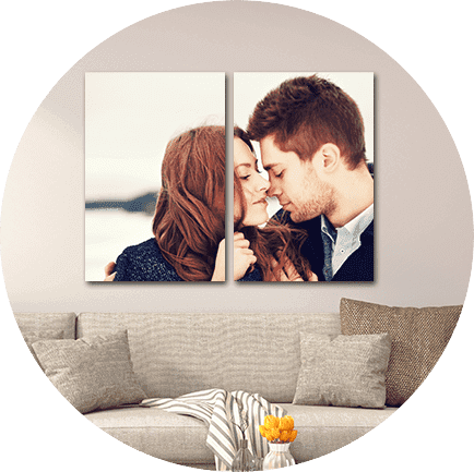 Choose your space for canvas wall art