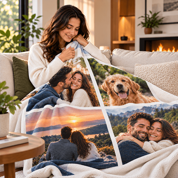 Custom Photo Blanket