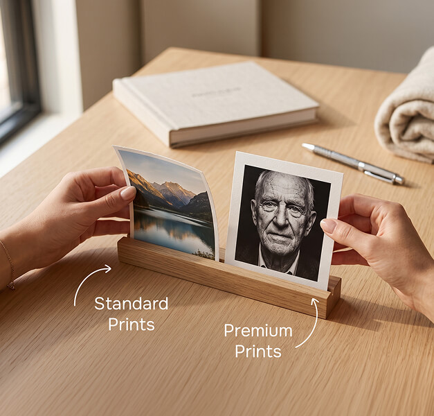 Standard vs Premium Photo Prints