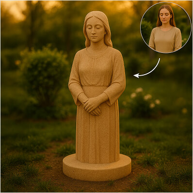 Memorial Sandstone Statues