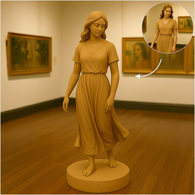 Sandstone Figurative Statues