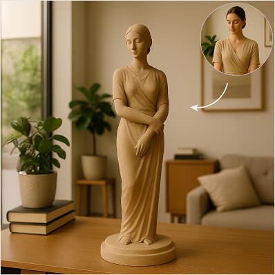 Sandstone Statues for Home Décor