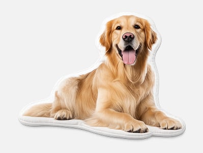 Custom Pet Shaped Pillows