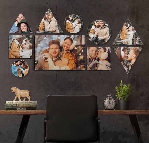 Unique Decor Options for Custom Shaped Canvas Prints