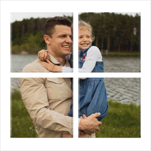 Split Canvas Prints for Father's Day