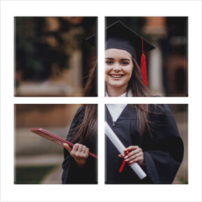 Multi-Panel Canvas for Graduation