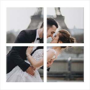 Multi-Panel Canvas for Wedding