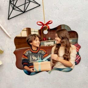 Rectangle Bracket Photo Ornament Thanksgiving Sale