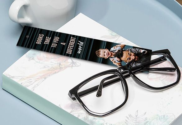 Custom Photo Bookmarks