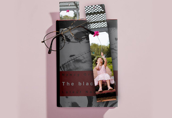 Custom Photo Bookmarks