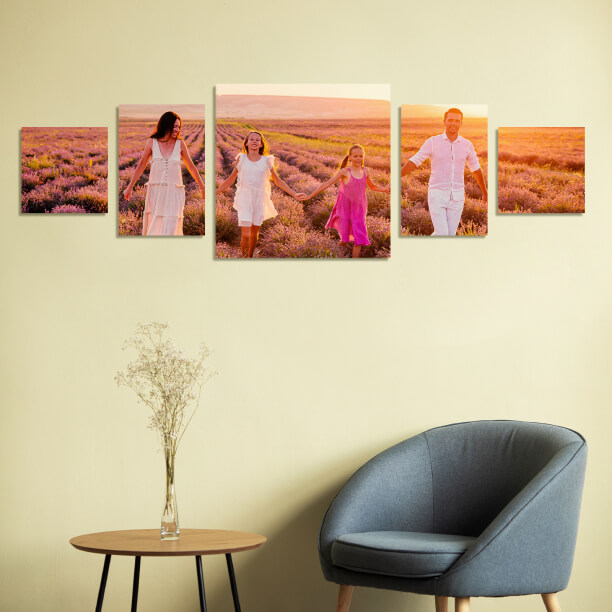 Custom Split Canvas Prints 