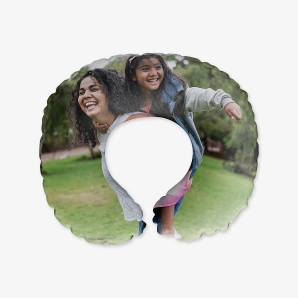 Daughter Photo on Neck Pillow